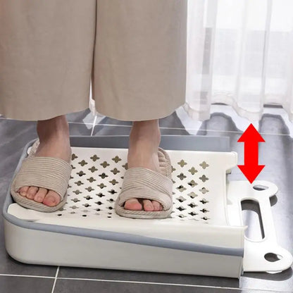 Blokker wasmand met neutrale kleur