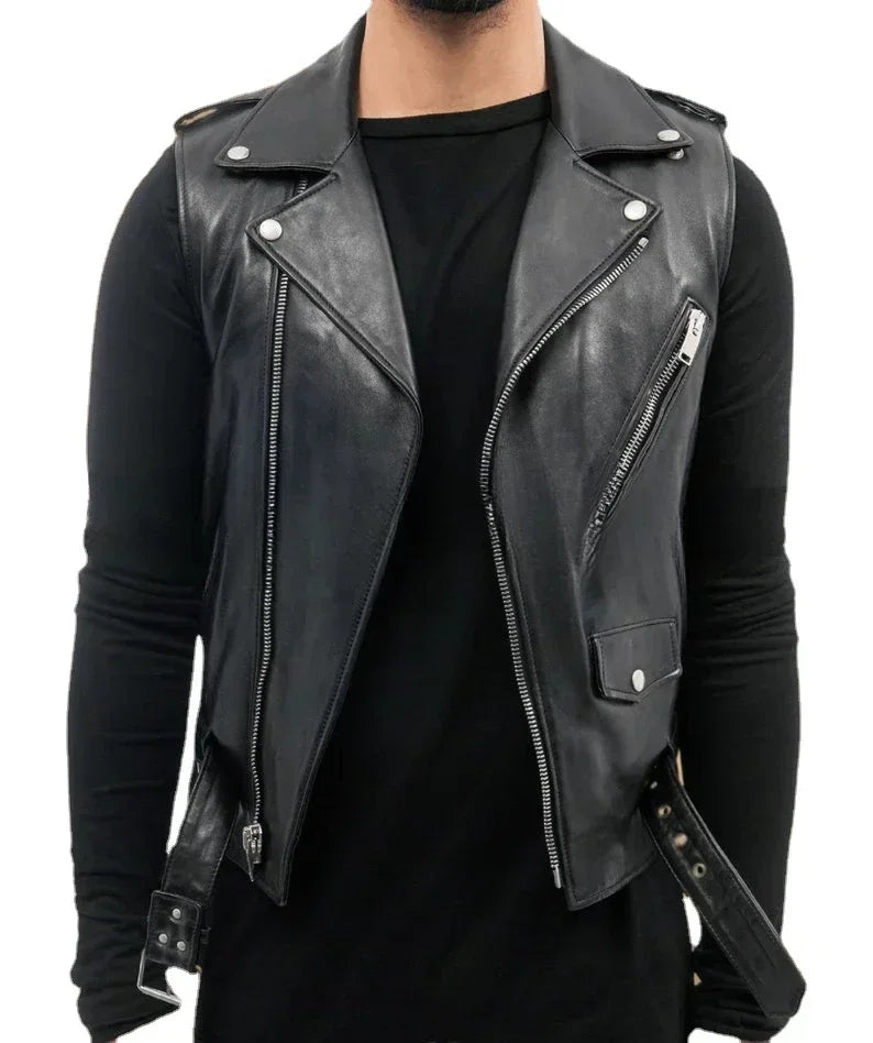 Stoere leren jas heren – Een echte eyecatcher