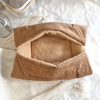 Pluche kattenmand groot met zachte randen – Luxe voor je kat