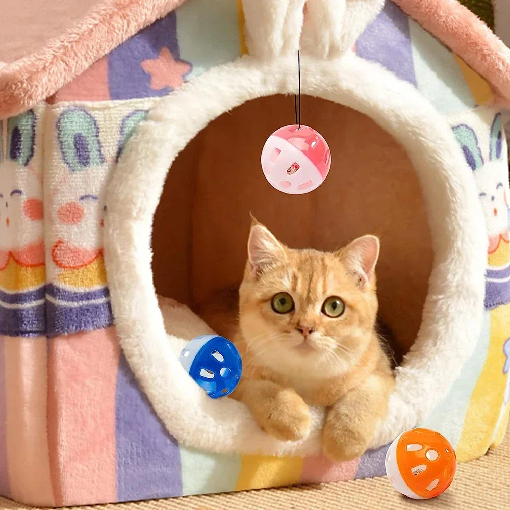Katten speeltje met belletje – Houdt je kat alert