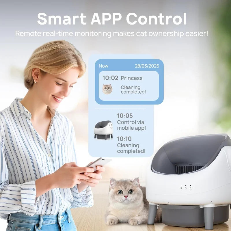 Kattenbak design met verborgen compartiment – Slim en stijlvol