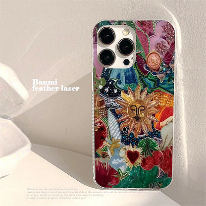 Clear case telefoon hoesje voor iPhone 13