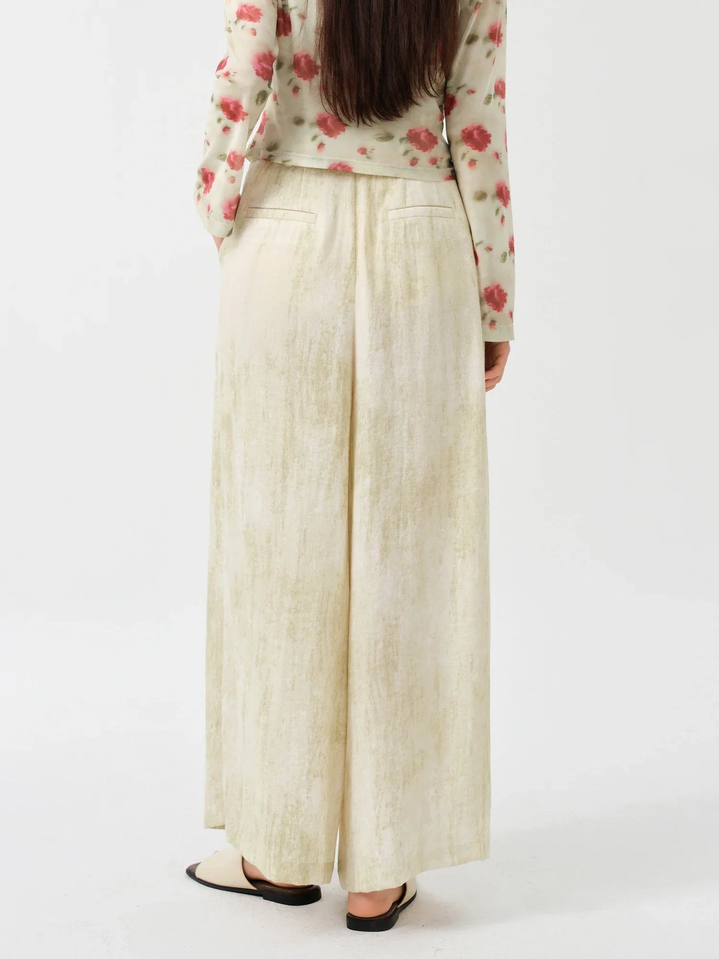 Zara linnen broek dames met print – Voor een zomerse look