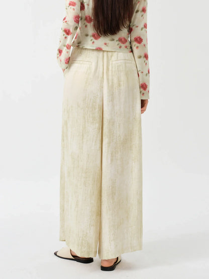 Zara linnen broek dames met print – Voor een zomerse look