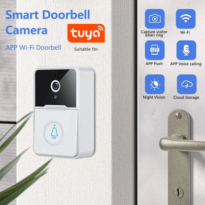 Video deurbel draadloos met eenvoudige installatie