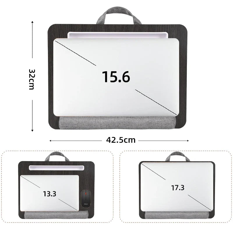 Schoottafel voor laptop, boek of ontbijt