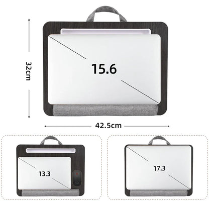 Schoottafel voor laptop, boek of ontbijt