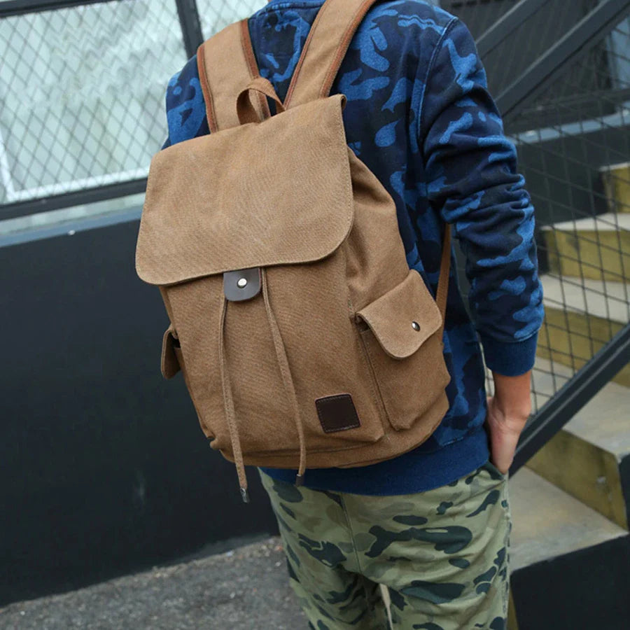 Rugzak als handbagage met slimme vakverdeling