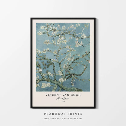 Poster met botanisch motief