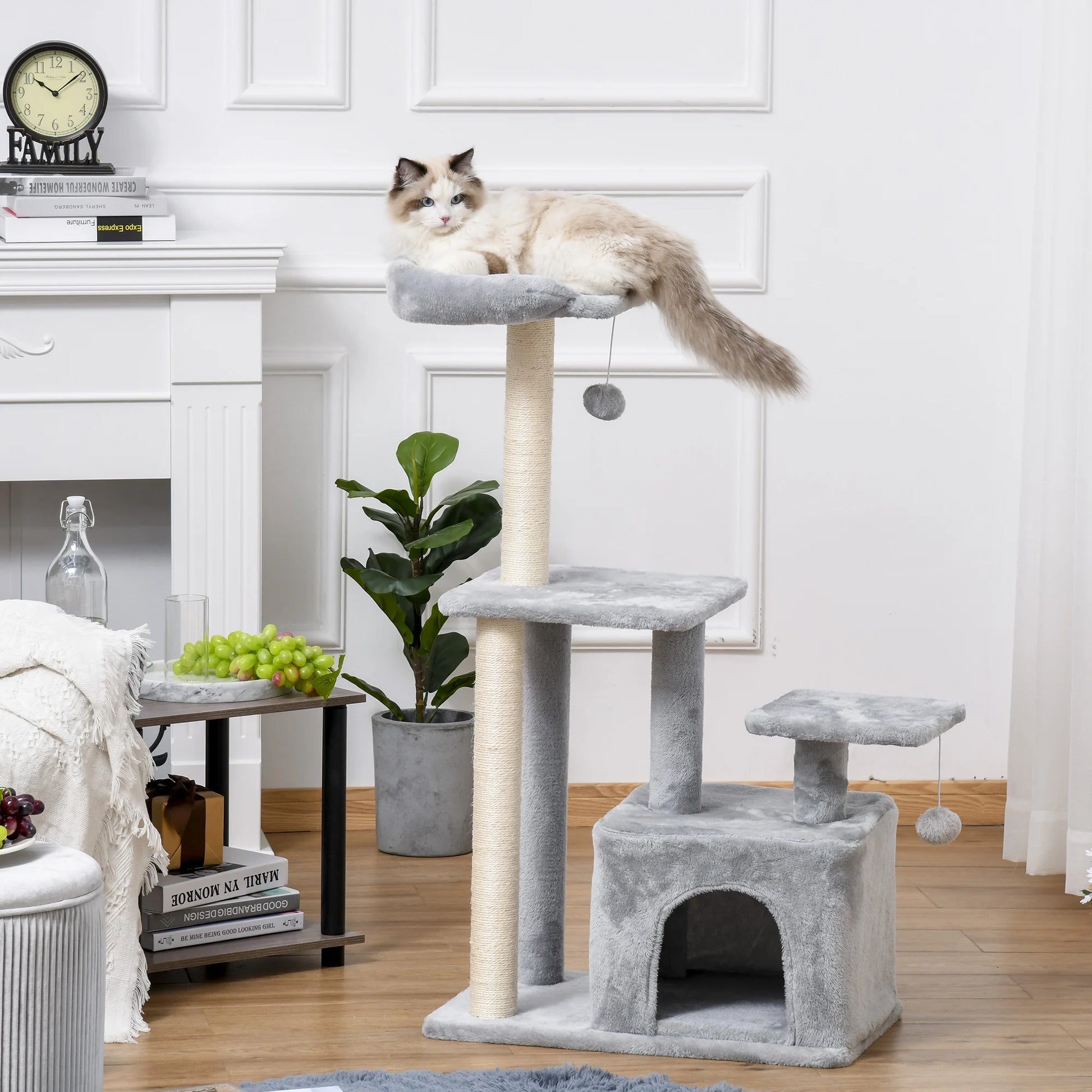 Muurkrabpaal met strakke afwerking – Modern en stevig