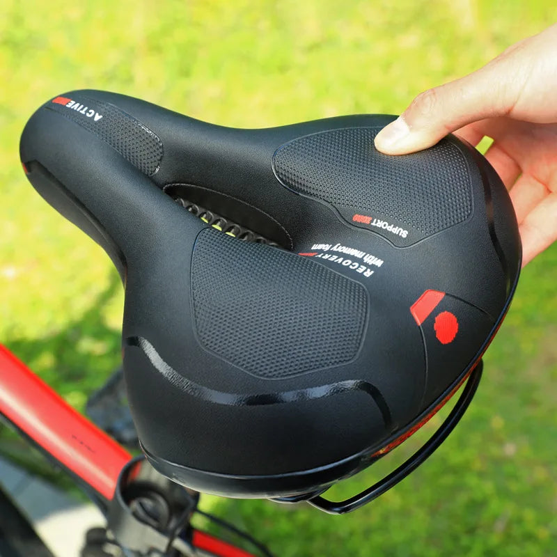 Gazelle fietszadel met luxe uitstraling