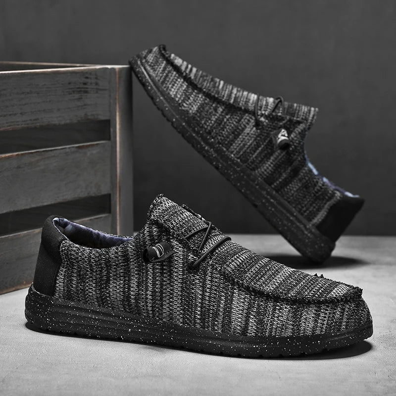 Zomer-ready heren sneakers in katoenblend