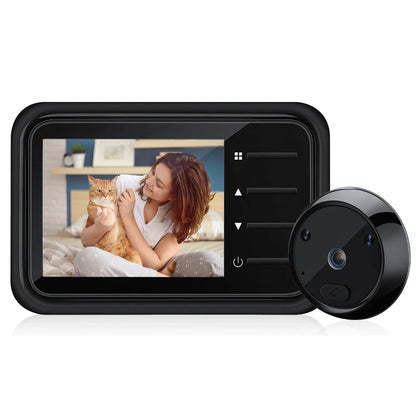 Deurbel met video en ingebouwde speaker – Spreek direct met bezoekers