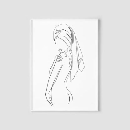 Set posters in botanische stijl