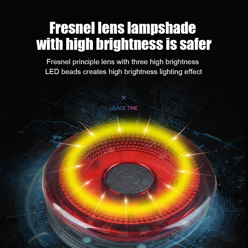 LED fietslamp voor sportieve fietsers en forenzen