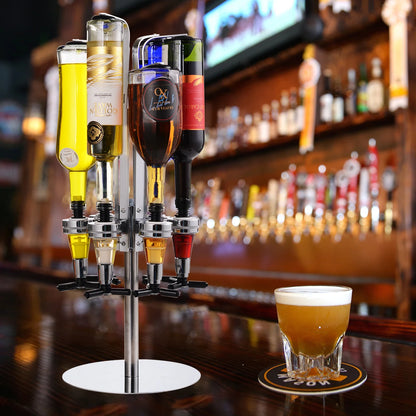Drankdispenser met metalen standaard – Voor verhoogde presentatie