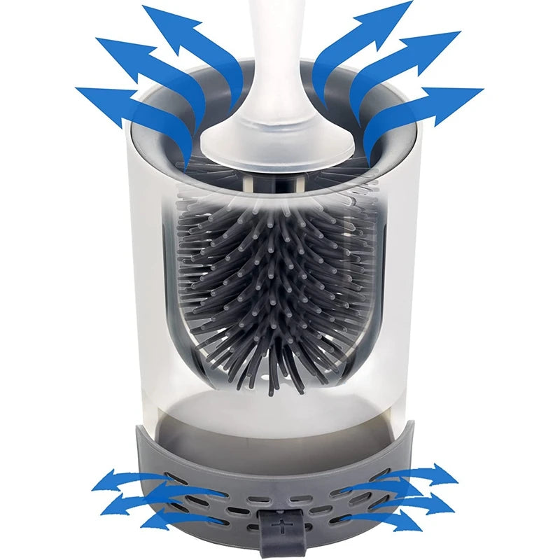 Tiger wand WC borstel – Modern en zwevend