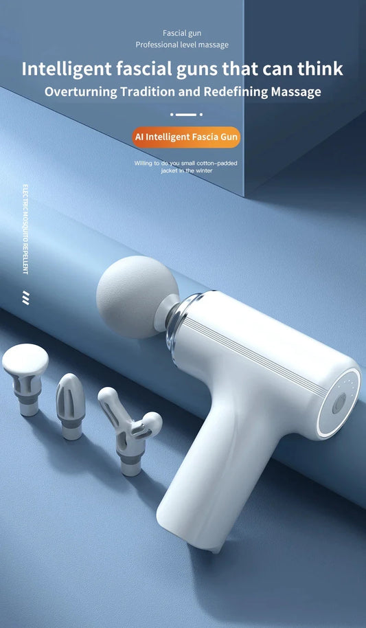 Massage gun met anti-slip handgreep – Veilig in gebruik