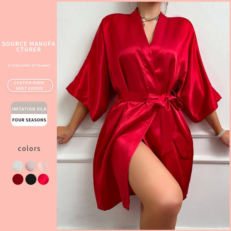 Hunkemöller ochtendjas dames met kantdetails – Elegant en fijn