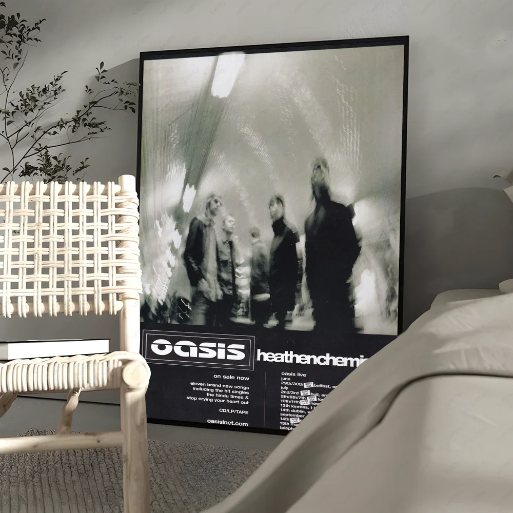 Abstracte poster in pasteltinten