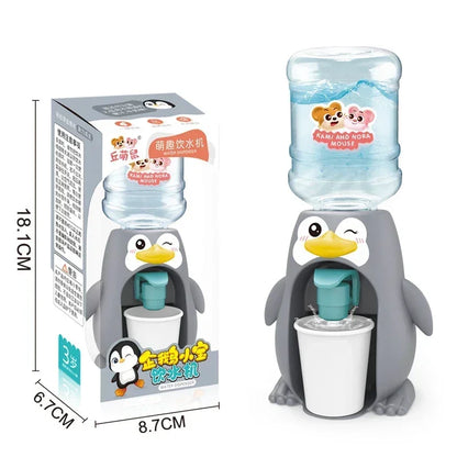 Drankdispenser met glas en metaal – Mix van rustiek en modern