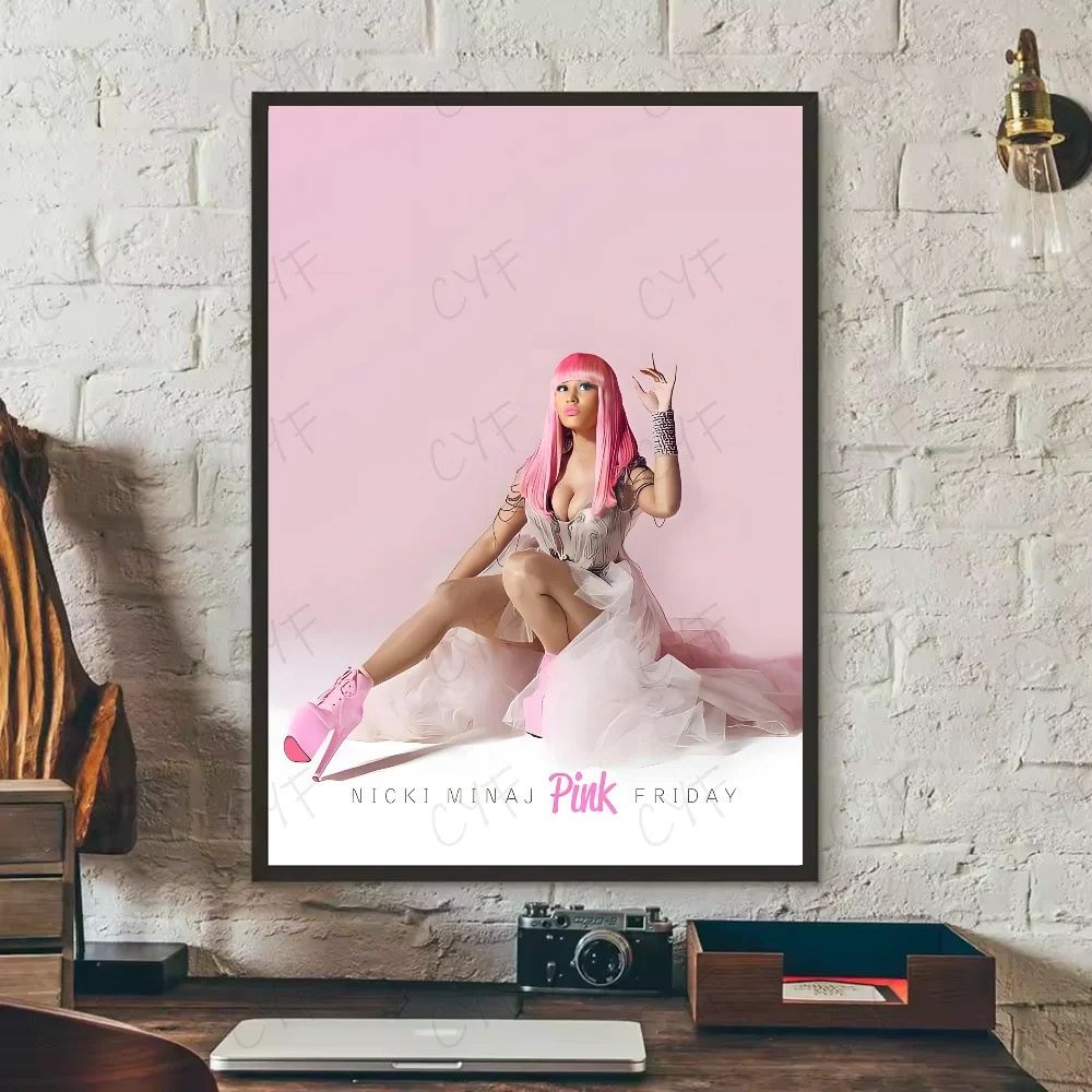 Poster met lijntekening van gezicht