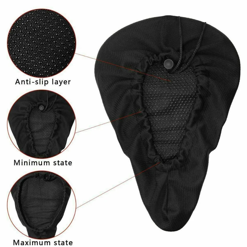 Zadel fiets met comfortabele foamlaag