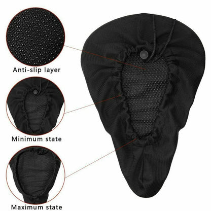 Zadel fiets met comfortabele foamlaag