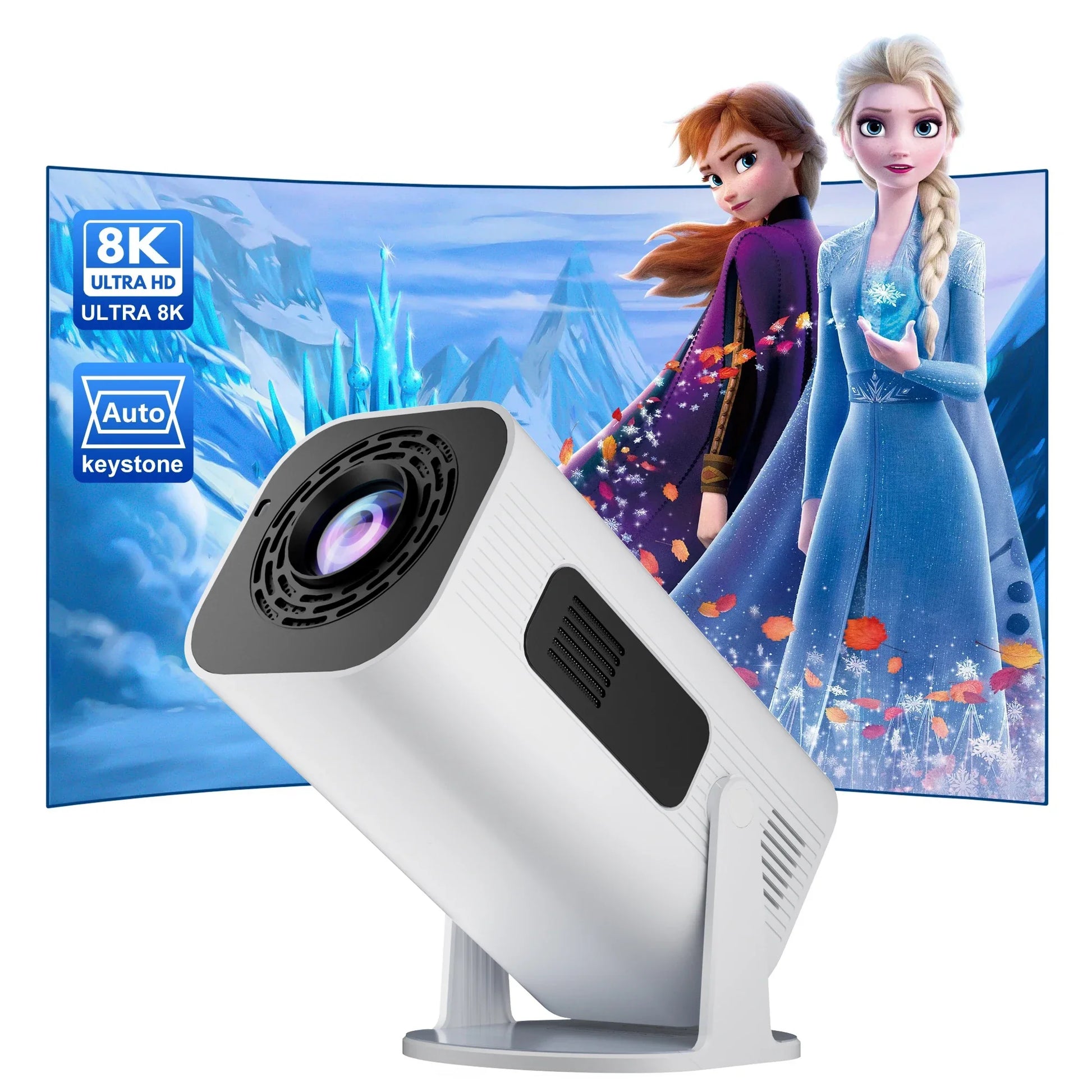 Beamer 4K voor grootbeeld projectie