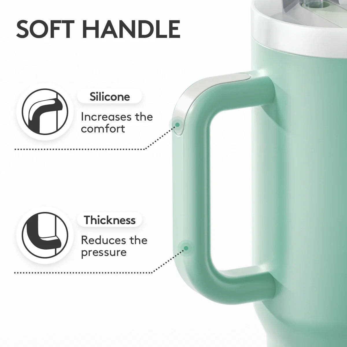 Thermosfles met matte afwerking – Moderne uitstraling