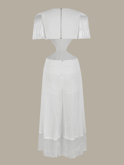 Zwemjurk met tropische bladeren – Zomerse look