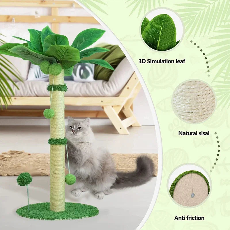 Kattenpaal XXL met meerdere etages – Perfect voor klimmers