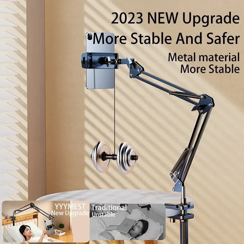 Bedhouder met verstelbare arm – Binge-watch in comfort