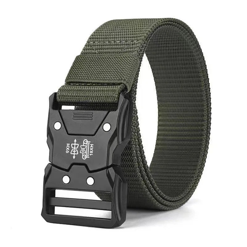 Stretch riem heren met sportieve insteek