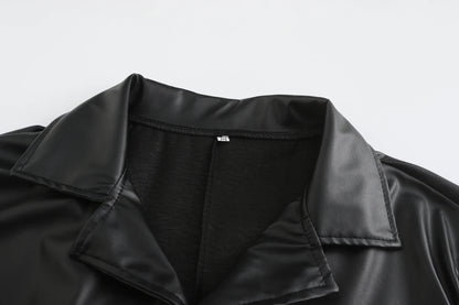 Leren jassen voor mannen met schouderaccent – Stoere details