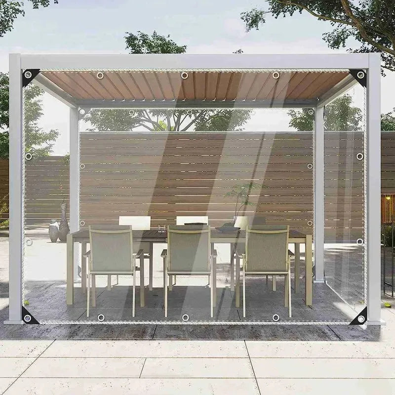 Dekzeil met trekkoord en ogen