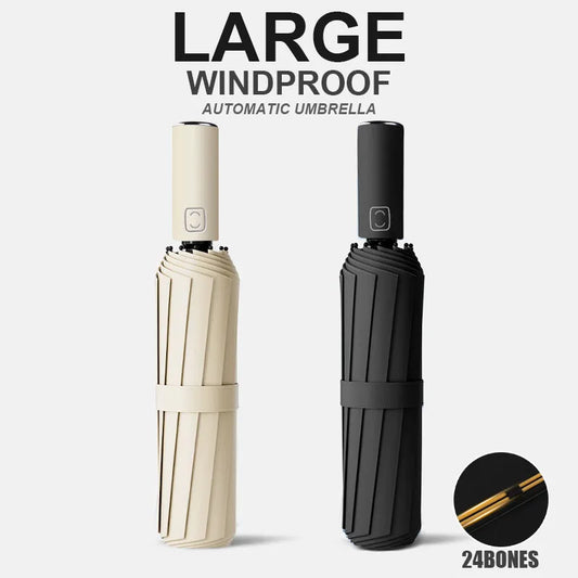 Action paraplu met windproof technologie