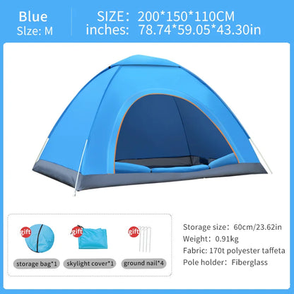 Action pop up tent – Betaalbare kampeeroplossing