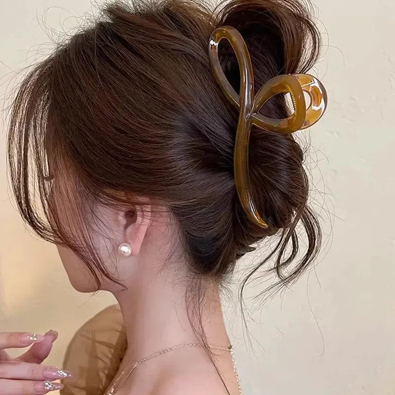 Schattige haarclips met hartvorm voor dames