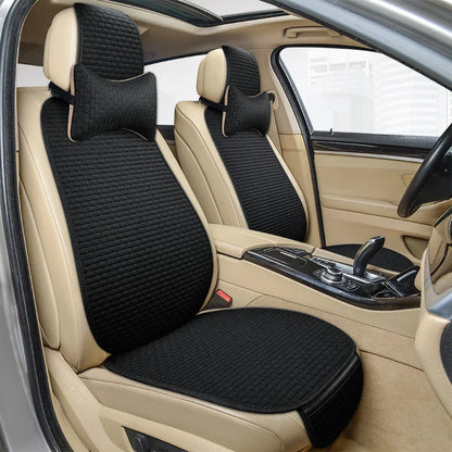 Autostoel hoezen in lederlook zwart – Chic en robuust