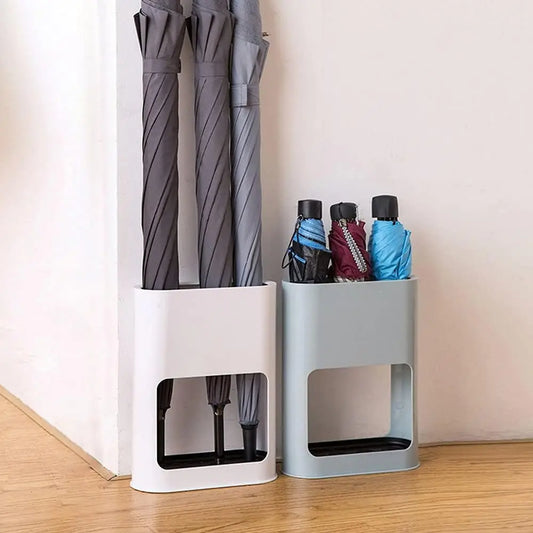 Ronde paraplubak met open design