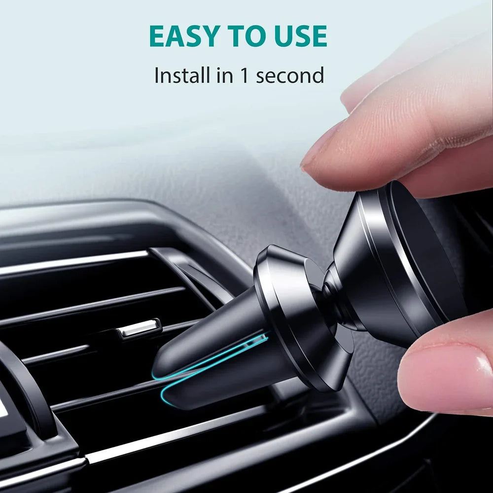 Magnetische telefoonhouder voor in de auto – Snel en stevig