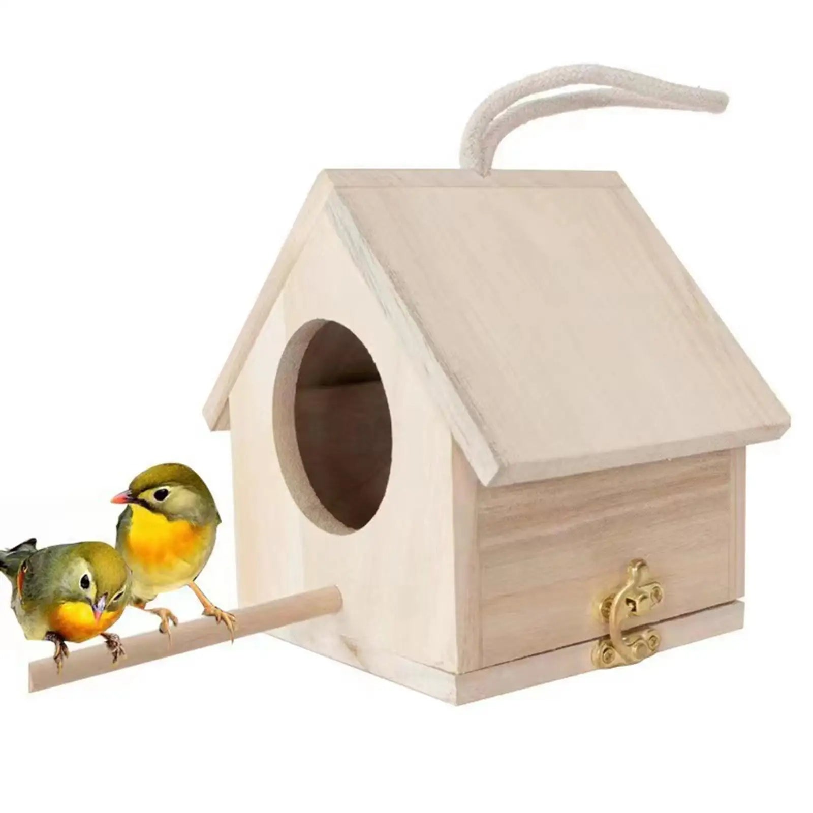 Welkoop vogelhuisje eikenhout – Natuur in je tuin
