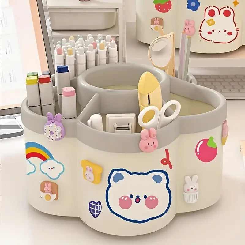 Witte desk organizer – Fris en professioneel