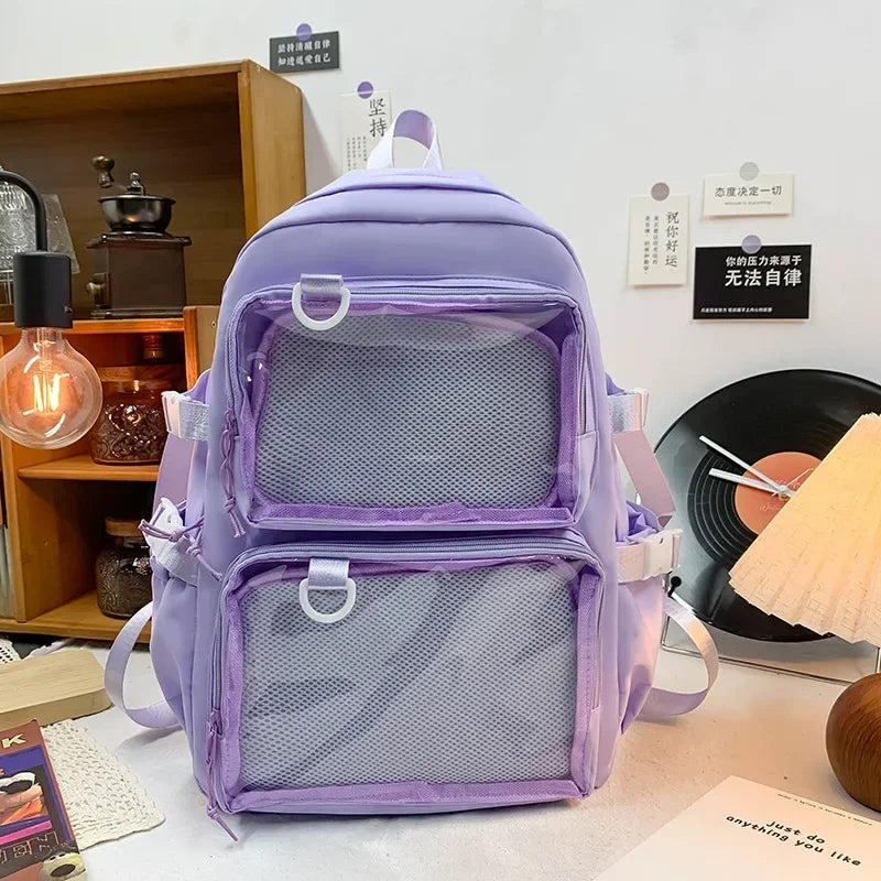 Zebra schooltas met dierenprint voor meisjes – Hip en leuk