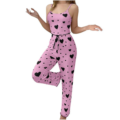 Dames pyjama winter met thermische voering