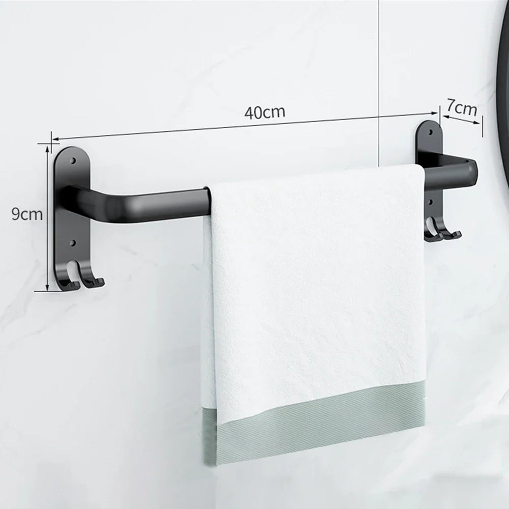 IKEA dubbel handdoekrek – Extra ophangmogelijkheden