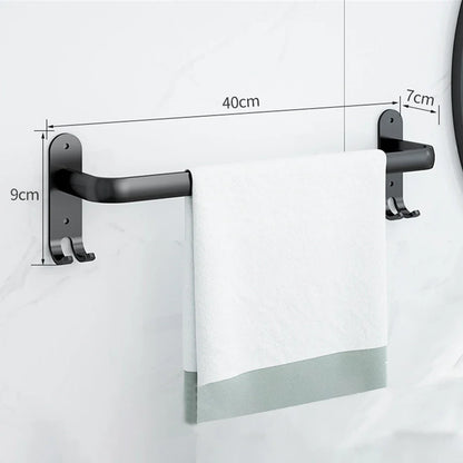 IKEA dubbel handdoekrek – Extra ophangmogelijkheden