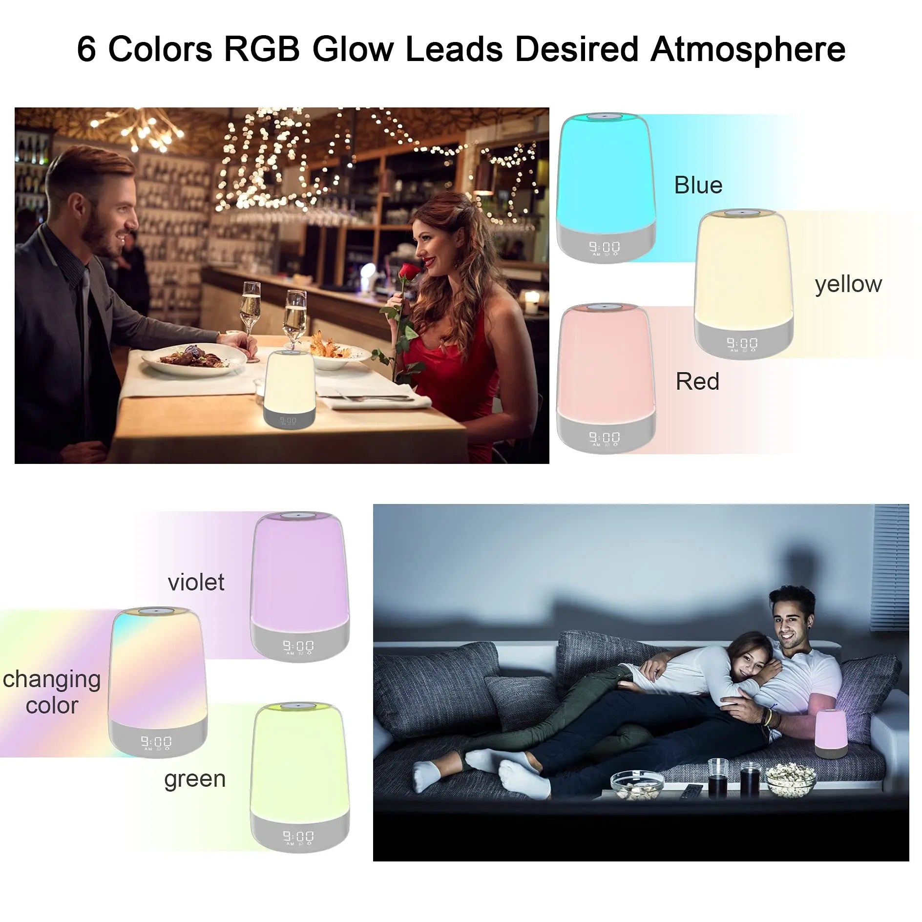 Wake up to light wekker met zonsopgang – Word uitgerust wakker