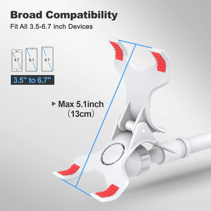Bedhouder voor iPhone, Samsung en meer